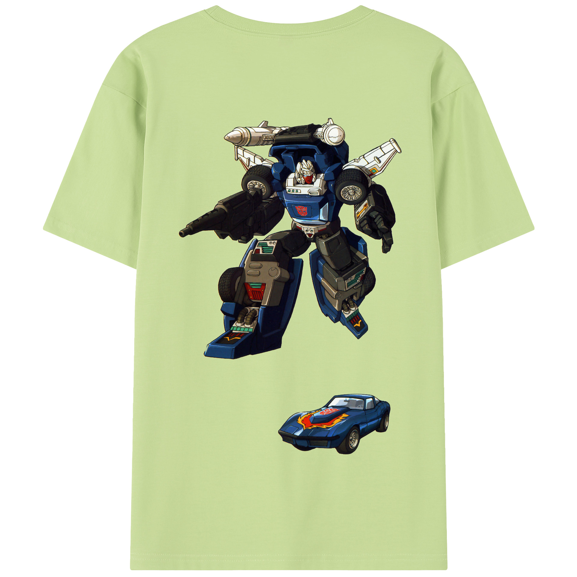 （画像用）  綿100％半袖Tシャツ（背面プリント）